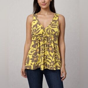 EXPRESS DESIGN STUDIO Sleeveless Shirt Tank Top Floral Women’s Sz S NWOT